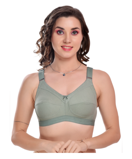 Wonkey Pack of 3 Women Full Coverage Non-Padded Everyday Bra | Multicolor Comfort Fit